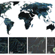 The researchers estimated river shapes by measuring their widths, as shown here.